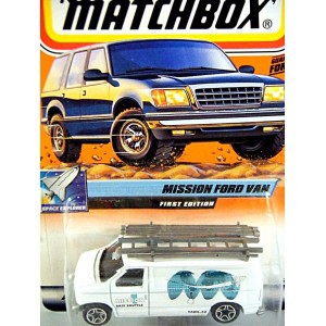 Matchbox 2000 Millennium Logo Chase Series - Ford Contractors Van