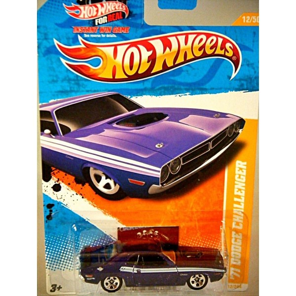 100% HOT WHEELS ~ 1971 Dodge Challenger #27 ~ NEW IN BOX 