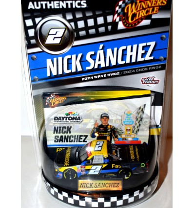 Winners Circle - Nick Sanchez Daytona Winning Gainbridge Chevy Silverado NASCAR Truck