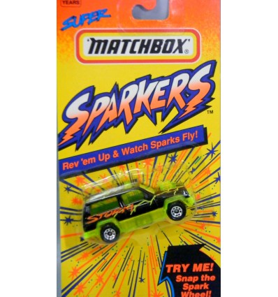 Matchbox - Sparkers - Jeep Cherokee