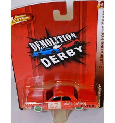 Johnny Lightning 40th Anniversary - Demolition Derby 1967 Plymouth Fury