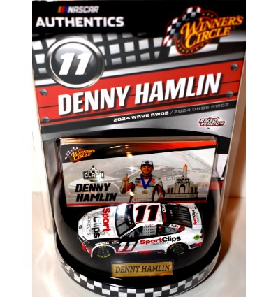 Winners Circle: Hamlin Clash winning Sport Clips Toyota Camry
