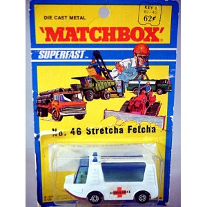 Matchbox Stretcha Fetcha EMT Ambulance