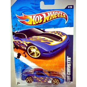 Hot Wheels Chevrolet Corvette C5 Coupe with Flame Job