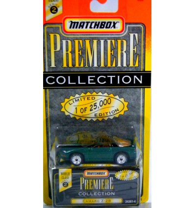 Matchbox Premiere Series - Chevrolet Camaro Z-28 Coupe