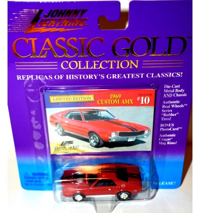 Johnny Lightning Classic Gold - 1969 American Motors AMX