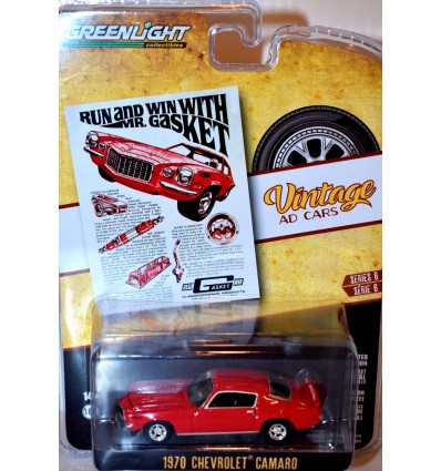 Greenlight Vintage Auto Ads - 1970 Chevrolet Camaro