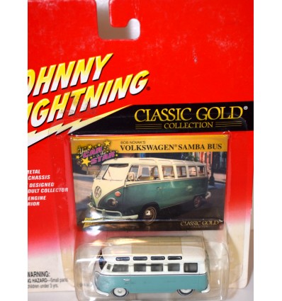 Johnny Lightning Classic Gold - 23 Window Volkswagen Samba Bus