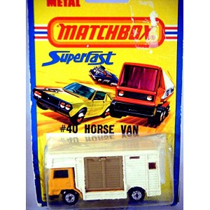 Matchbox (MB40B-2) Horse Box