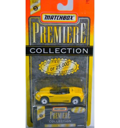 Matchbox Premiere Series - Chevrolet Corvette Stingray III Concept Car