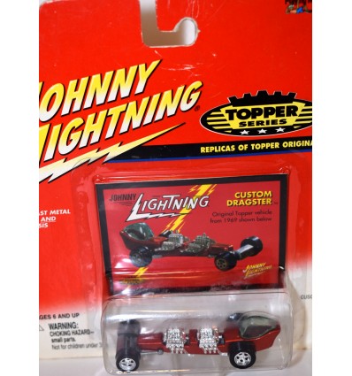 Johnny Lightning Topper Series - Custom Dragster - Dual Motor NHRA Rail Dragster