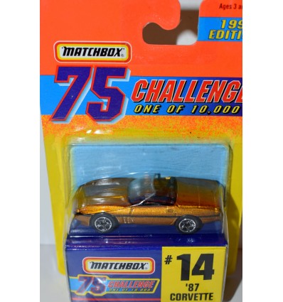 Matchbox Gold Challenge Chevrolet C4 Corvette Convertible