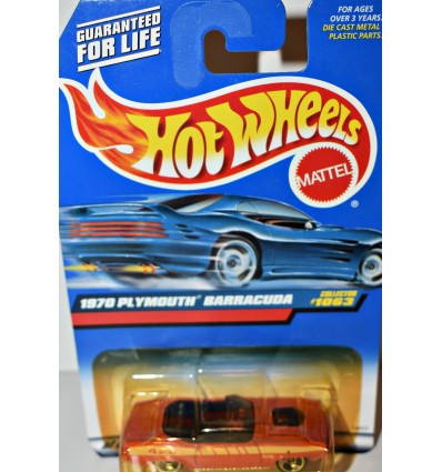 Hot Wheels - 1970 Plymouth Barracuda Convertible