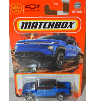 Matchbox New for 2024 - Chevrolet Silverado Electric Pickup Truck