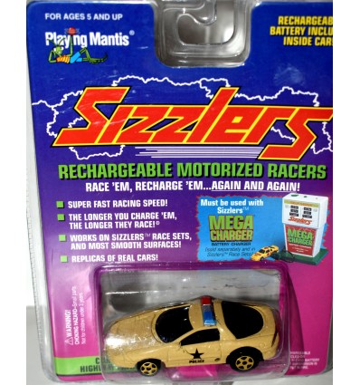 Johnny Lightning - Sizzlers - Chevrolet Camaro Police Patrol Car