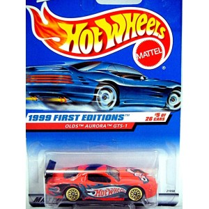 Hot Wheels 1999 First Editions Series - Oldsmobile Aurora GTS-1 Race Car