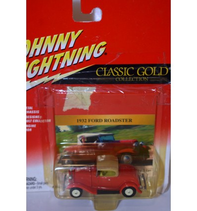 Johnny Lightning Classic Gold - 1932 Full Fender Ford Roadster