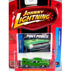 Johnny Lightning Pony Power - 1970 Plymouth Barracuda