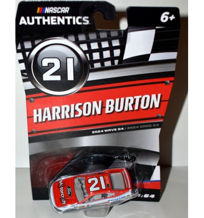 Lionel NASCAR Authentics - Harrison Burton Motorcraft Wood Brothers Ford Mustang