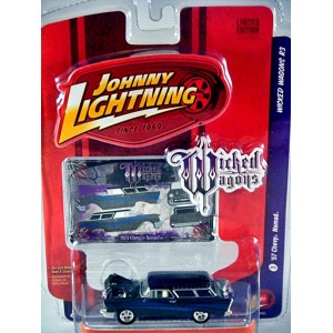 Johnny Lightning Wicked Wagons - 1957 Chevrolet Nomad Station Wagon