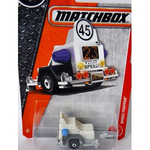 Matchbox - Speed Trapper - Police Speed Radar Trailer