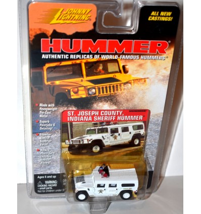 Johnny Lightning - St Joseph County Indiana Sheriff Hummer H1