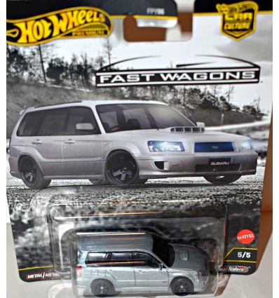 Hot Wheels Premium - Fast Wagons - Subaru Forrester STi