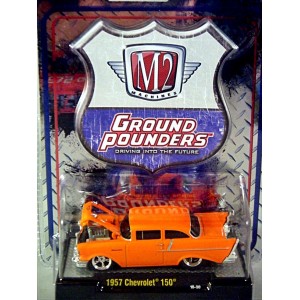 M2 Machines Ground Pounders - 1957 Chevrolet 150 2 Door Post