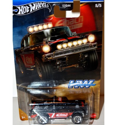 Hot Wheels Speed Graphics - Eibach 1956 Chevy Bel Air Off Road 4x4