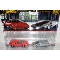 Hot Wheels Premium - Exotics Set - Lamborghini Coutach LP5000 QV & Lancia Stratos Zero