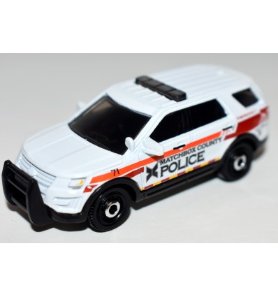 Matchbox - County Police Ford Interceptor Utility