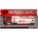 Matchbox NASCAR Super Stars Ford Aeromax Wood Brothers Race Car Transporter with Signature