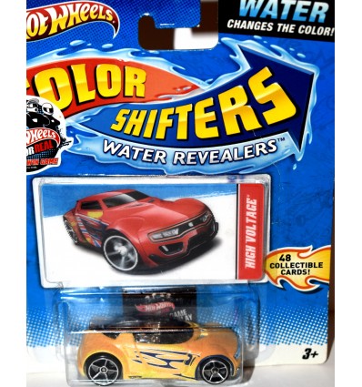 Hot Wheels Color Shifters Water Revealers - High Voltage