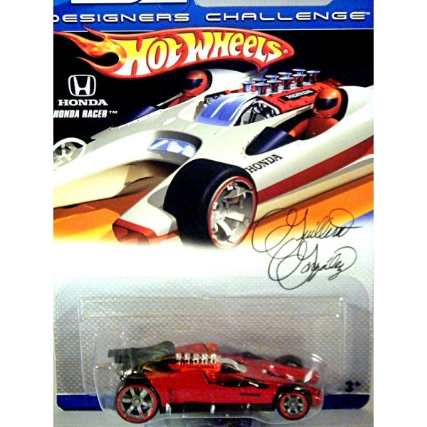 Hot Wheels 2008 Designers Challenge Honda Racer Red