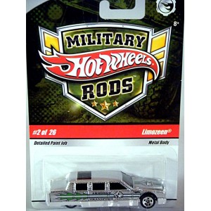 Hot Wheels Military Rods - Limozeen - Cadillac Limousine