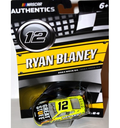 NASCAR Authentics - Ryan Blaney Menards Great Stuff Ford Mustang