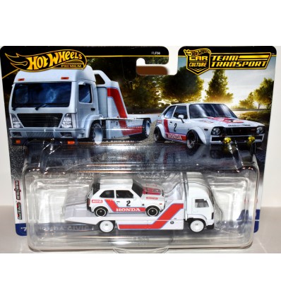 Hot Wheels Car Culture - Team Transport - Honda Civic Race Team