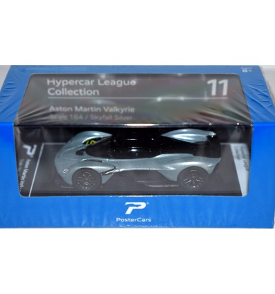 KiNSMART PosterCars - Hypercar League Collection - Aston Martin Valkyrie