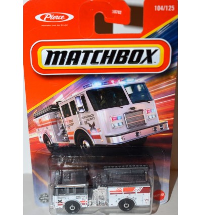 Matchbox - Pierce Fire Engine