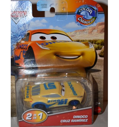 Disney Cars - Color Changers - Cruz Ramirez - Dinoco Cruz