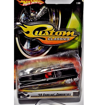 Hot Wheels Custom Classics - 1959 Cadillac Convertible