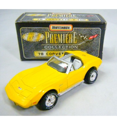 Matchbox Premiere Corvette Series - Chevrolet Corvette C3 Coupe with T-Tops