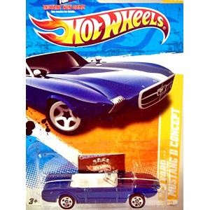Hot Wheels 1962 Ford Mustang II Convertible Concept Vehicle