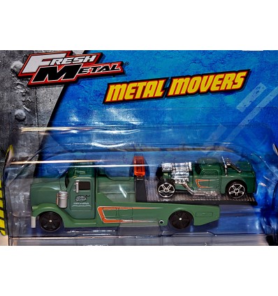 Maisto Metal Movers - Custom 1936 Chevrolet Pickup Truck & Flatbed Tow Truck