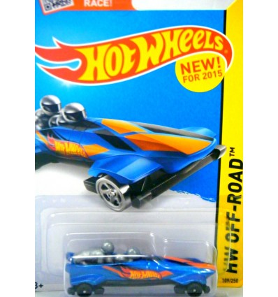 Hot Wheels New for 2015 - Ice Shredder 4 Man Bobsled