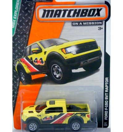 Matchbox Ford F-150 SVT Raptor Pickup Truck