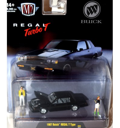 M2 Diorama Sets - 1987 Buick Regal T Type Diorama Set