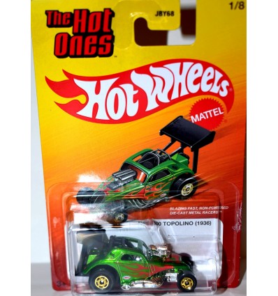 Hot Wheels - The Hot Ones -1936 Fiat 500 Topolino NHRA Altered