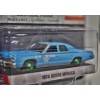 Greenlight Hot Pursuit - Rare Green Machine 1974 Montreal Police Dodge Monaco
