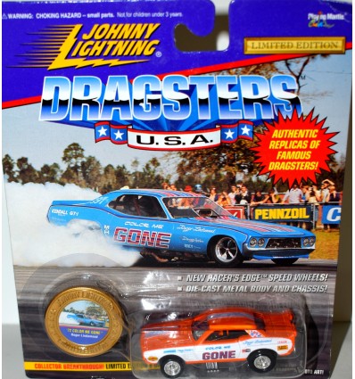 Johnny Lightning Dragsters USA - NHRA Color Me Gone Dodge Challenger